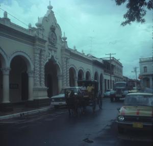 [Busy street in Granada, Nicaragua]