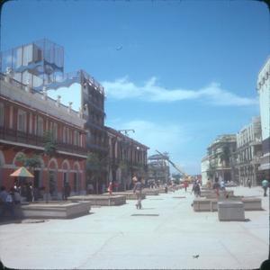 Primary view of object titled '[Plaza area in Maracaibo, Venezuela]'.