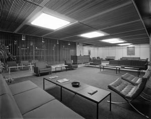 [Interior seating of Texas Instruments]