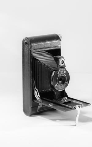 [Kodak Pocket Camera with open kickstand]