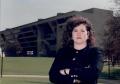 Thumbnail image of item number 1 in: '[Mica England stands in front of Dallas City Hall]'.