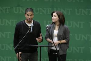 [Adam Rodriguez and Sophia Bush at Obama event]