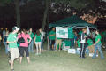 Photograph: [Tailgating tent at first pep-rally, 2007]
