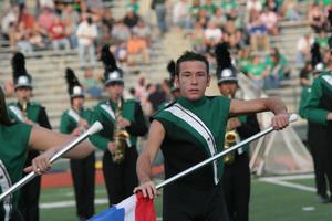 [Color-guard performing at the UNT v Navy game]