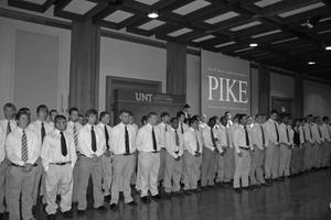 [New members gathered at PIKE event]
