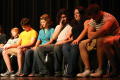 Primary view of [Students during hypnotist performance]
