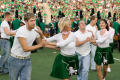 Photograph: [Dancers performing during UNT vs. Navy game, 2007]