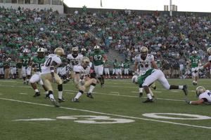[UNT play during Navy game]