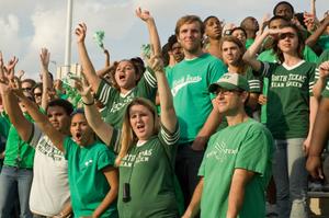 [Eagle-Claw at UNT vs. Navy game, 2007]