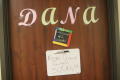 Photograph: ["Dana" dorm room door]