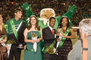 [Homecoming Court during Homecoming game, 2007]