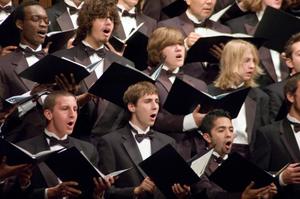 [Men's Choir during Choral Fest 2007]
