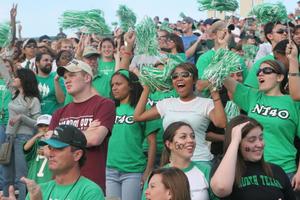 [NT40 crowd at the UNT v Navy game]