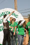 Photograph: [NT40 on float in UNT Homecoming Parade, 2007]