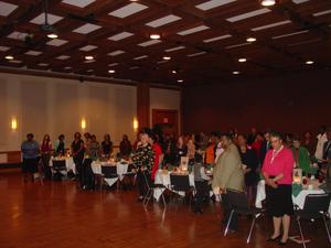 [Crowd at African Heritage Banquet]
