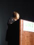 Primary view of [Yolanda King speaking from podium]