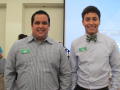 Photograph: [Aldo Alfaro and Damian Torres at the Fall Welcome]