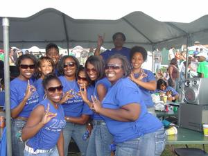 [Multicultural Center reception during tailgating]