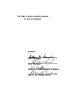 Thesis or Dissertation: The Views of Edwin Arlington Robinson on Love and Marriage