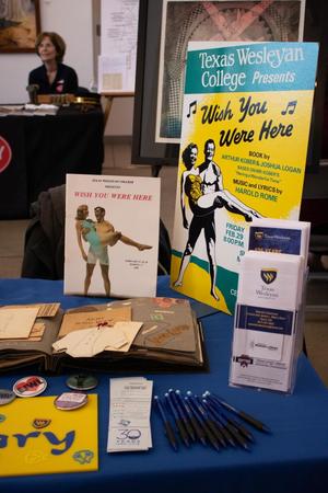 [Posters and informational pamphlets from Texas Wesleyan College]