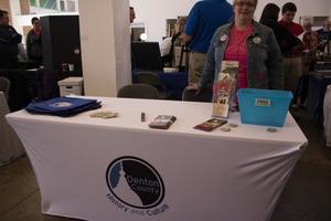 [Denton County History and Culture table at Archives Bazaar]