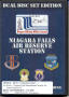 Text: Immage of a Dual Disc Media set from Niagar Falls Air Reserve Station
