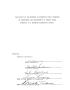Thesis or Dissertation: The Effect of Two Methods of Reporting Pupil Progress on Adjustment a…