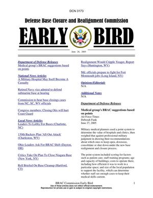 BRAC Early Bird 28 June 2005