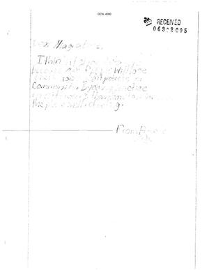 Letter from Child to the Commission