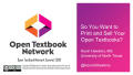 Thumbnail image of item number 1 in: 'So You Want to Print and Sell Open Textbooks?'.