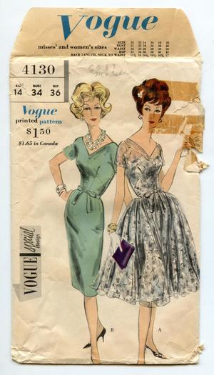 Envelope for Vogue Pattern #4130