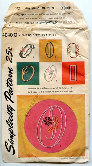 Envelope for Simplicity Pattern #4040-0