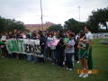 Photograph: [People gathered with UNT SERVES sign 5]