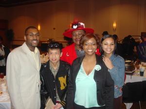 [Group at 2005 Black History Month event]