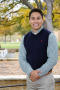 Photograph: [Damian Torres standing in Library Mall]