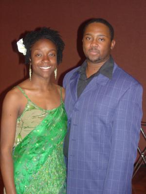 [Pair at 2005 Black History Month event, 2]