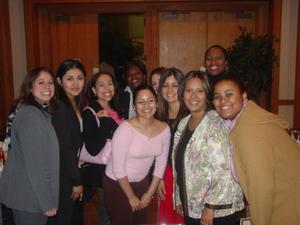 [Group at 2005 Black History Month event]