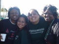 Photograph: [Alumni at 2004 UNT Homecoming tailgate]