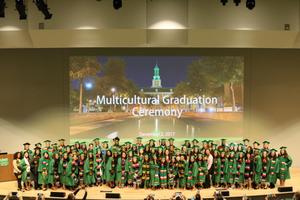 [Multicultural Center graduates at ceremony 4]