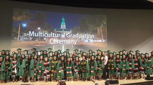 [Multicultural Center graduates at ceremony 3]