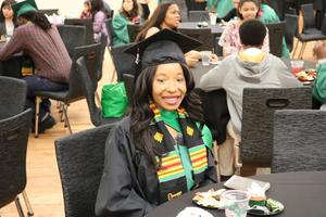 [Graduate at 2017 Multicultural Graduation]