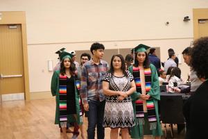 [Group of graduates at 2017 Multicultural Graduation 2]