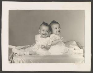 [Portrait of two babies]