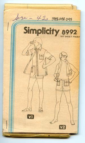 Envelope for Simplicity Pattern #8992
