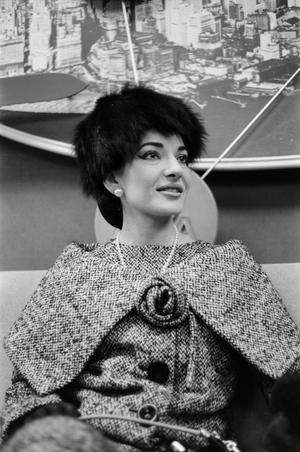 [Photograph of Maria Callas]