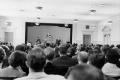 Primary view of [Crowd at convention listening to Robert F. Kennedy, 3]