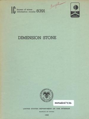 Dimension Stone