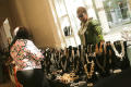 Primary view of [People at jewelry booth during 2012 TABPHE conference 1]