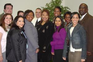 [Equity and Diversity department with Yolanda King at conference]