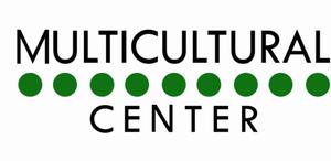 [Multicultural Center logo with green dots]